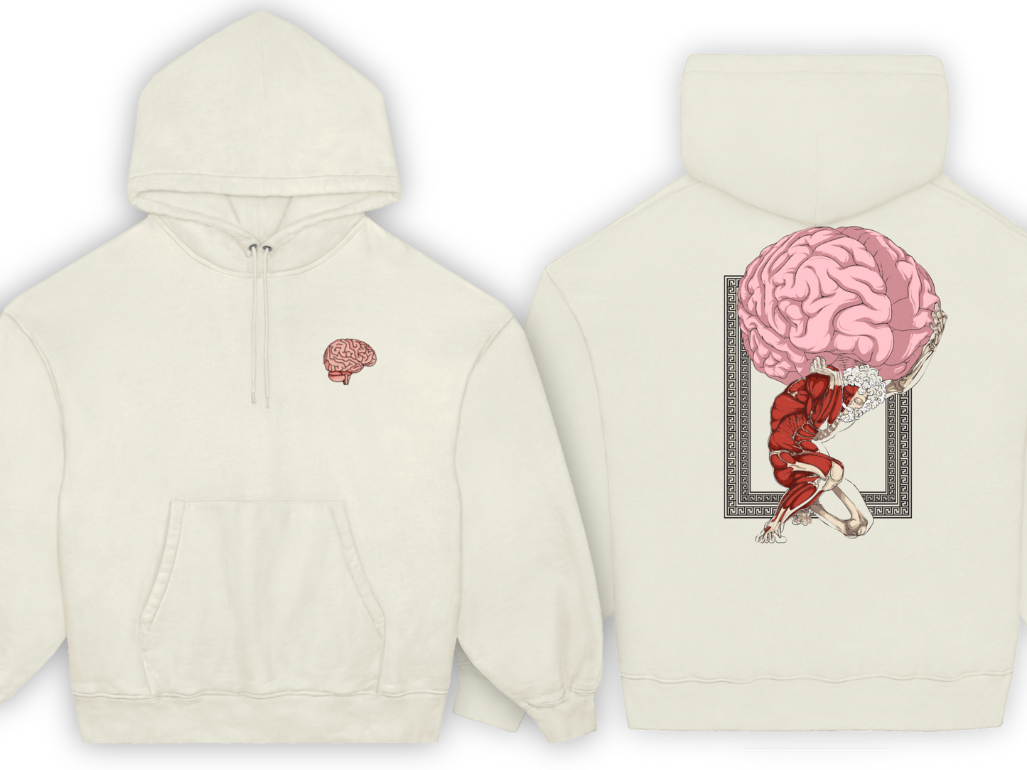 Hoodie oversize - Drop #1 : Atlas - Prévente + poster offert